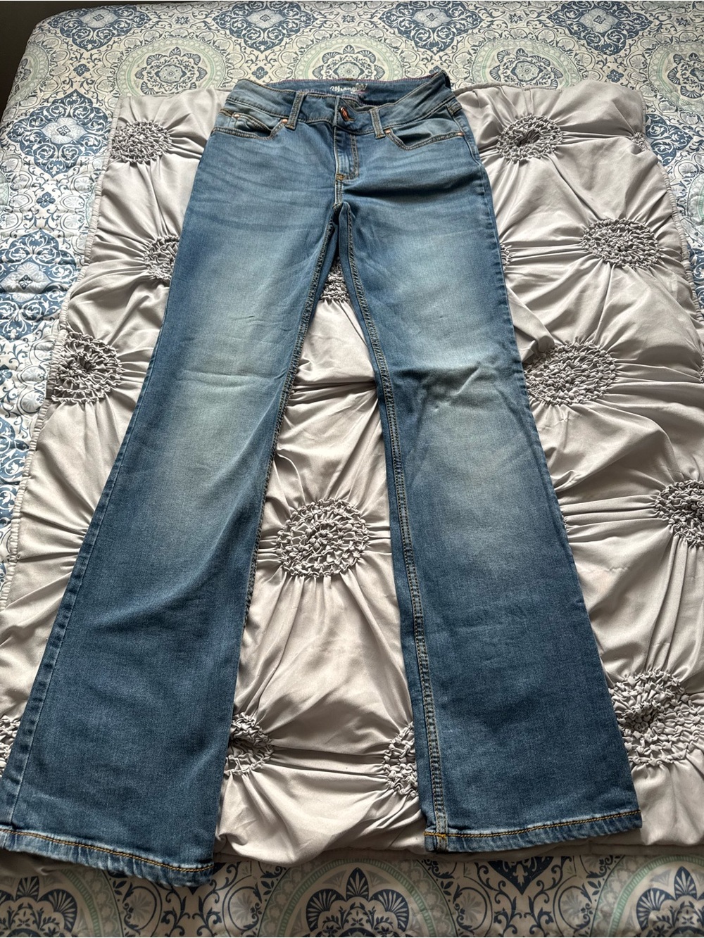 Wrangler Women's Light Blue Flare Jeans